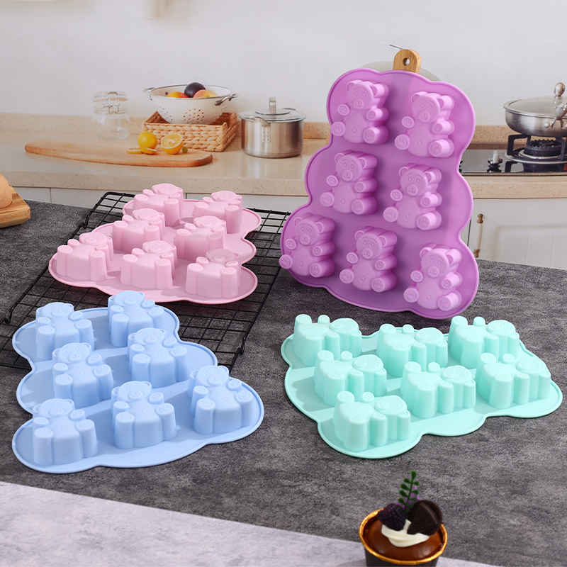 Gummy Candy - Силиконовые формы в виде медведя из
