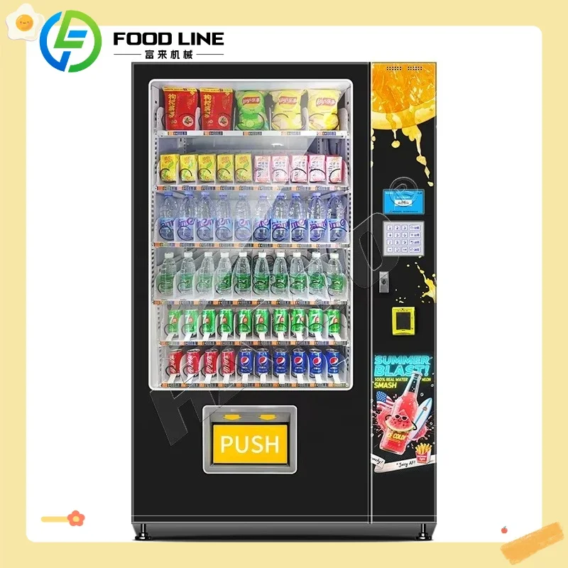 Комбинированный торговый автом – обзор и цена Food Snacks Drinks