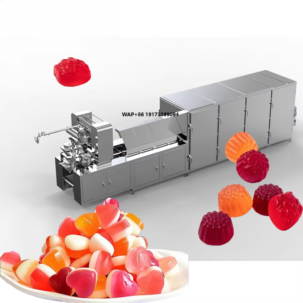 Автоматическая линия Junyu для – обзор и цена Gummy Candy